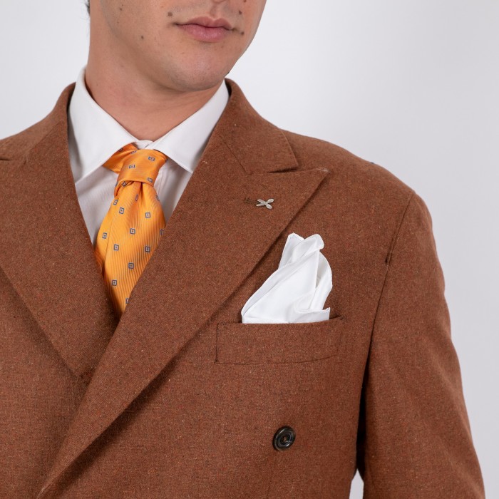 Abito doppio petto - Mattone