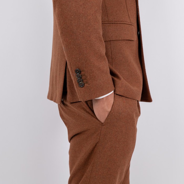 Abito doppio petto - Mattone
