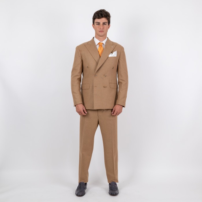 Abito doppio petto - Beige