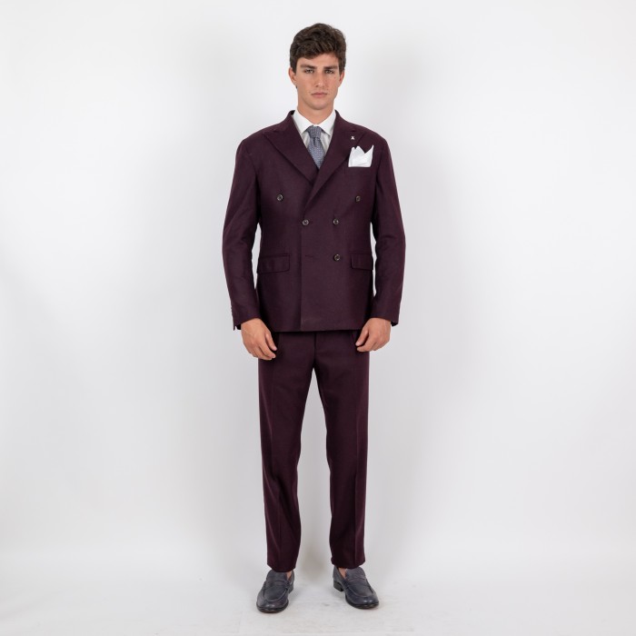 Abito doppio petto - Bordeaux