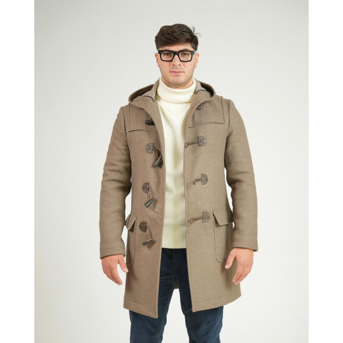 Montgomery beige lana e cashmere