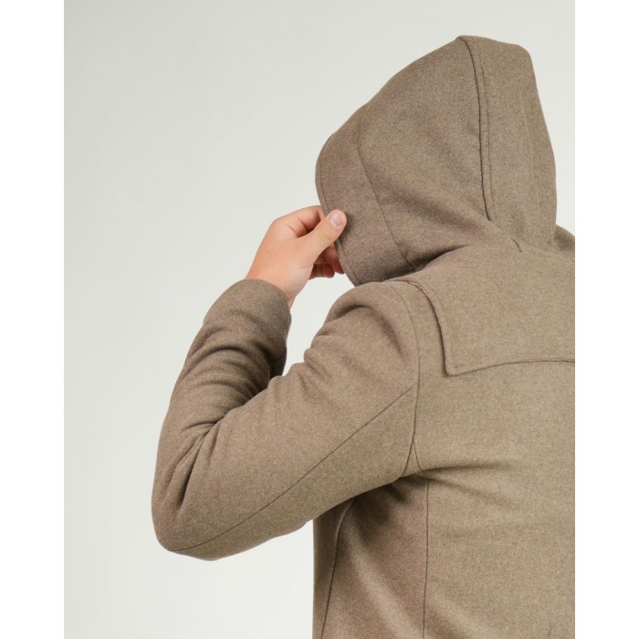 Montgomery beige lana e cashmere