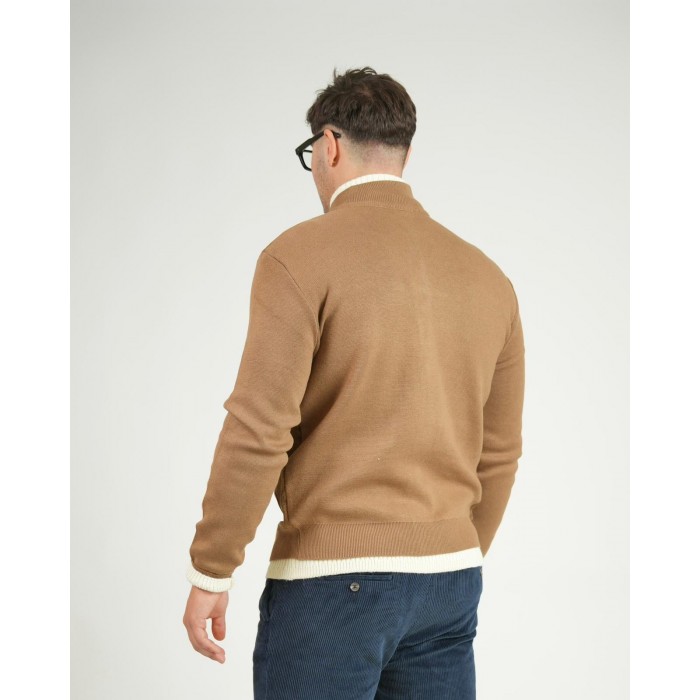 Giacca alcantara - Cammello