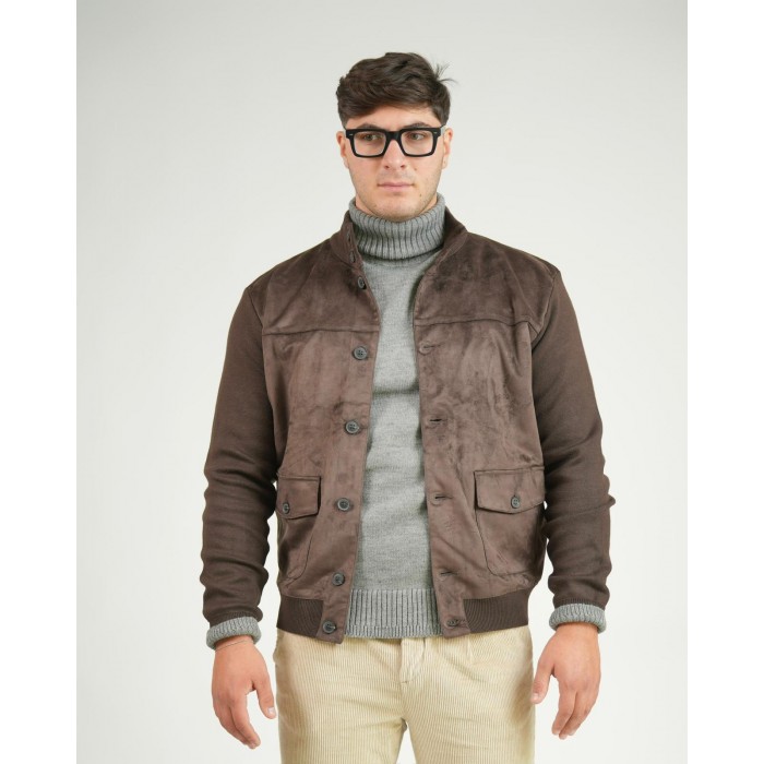 Giacca alcantara - Moro