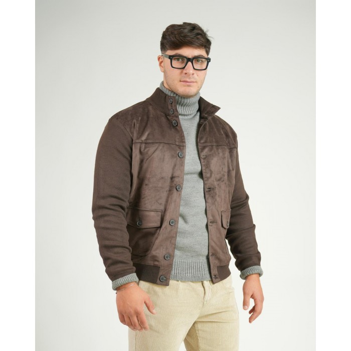 Giacca alcantara - Moro