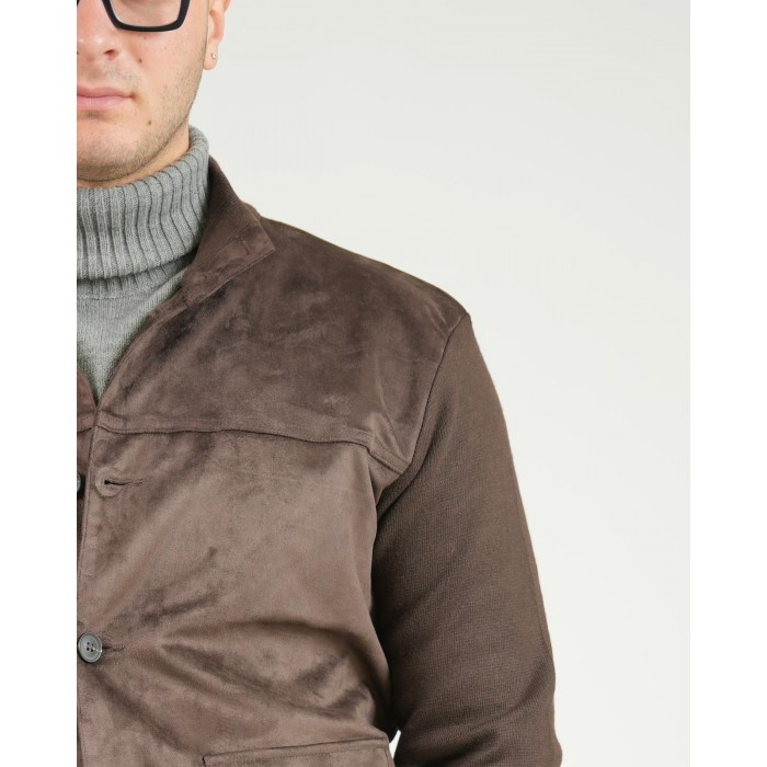 Giacca alcantara - Moro