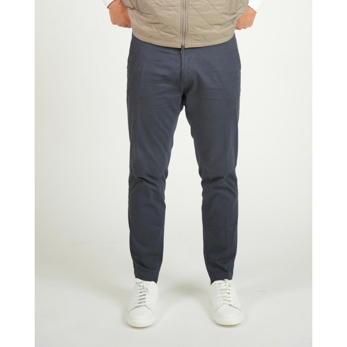 Pantalone chino tasca america - Blu