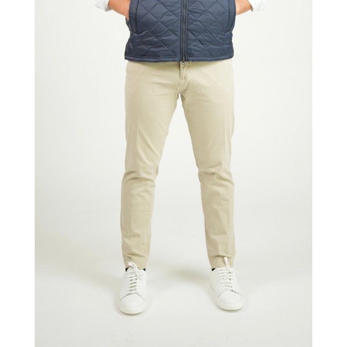 Pantalone chino tasca america - Beige