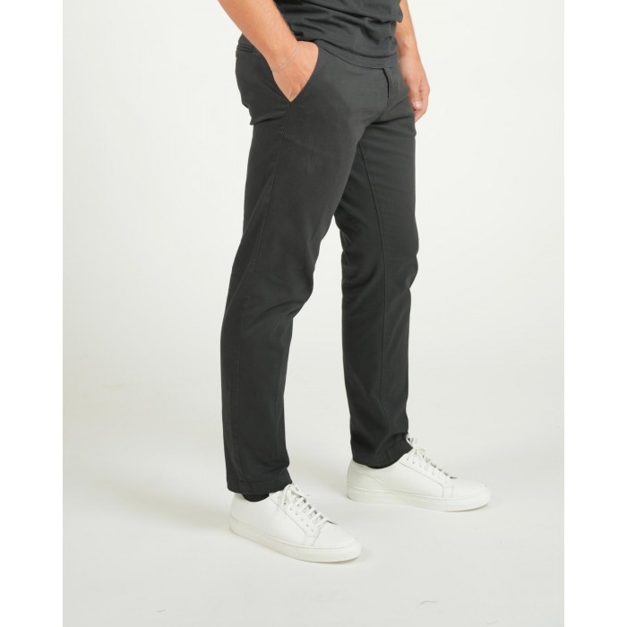 Pantalone chino tasca america - Nero
