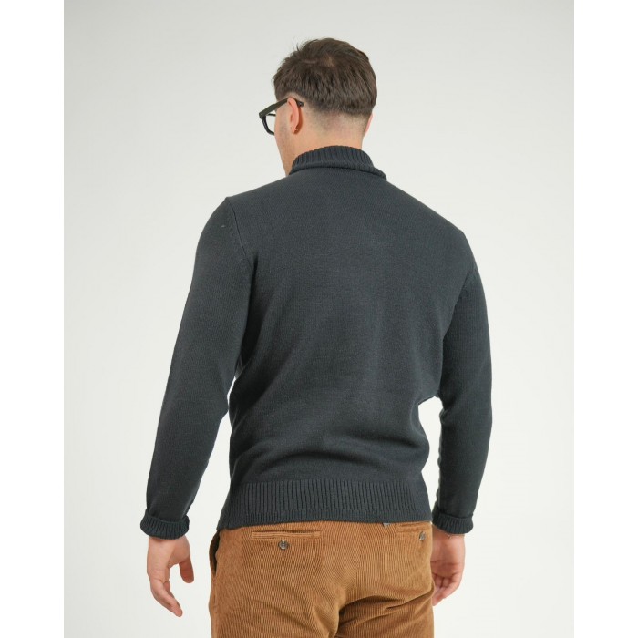 Dolcevita in lana - Blu