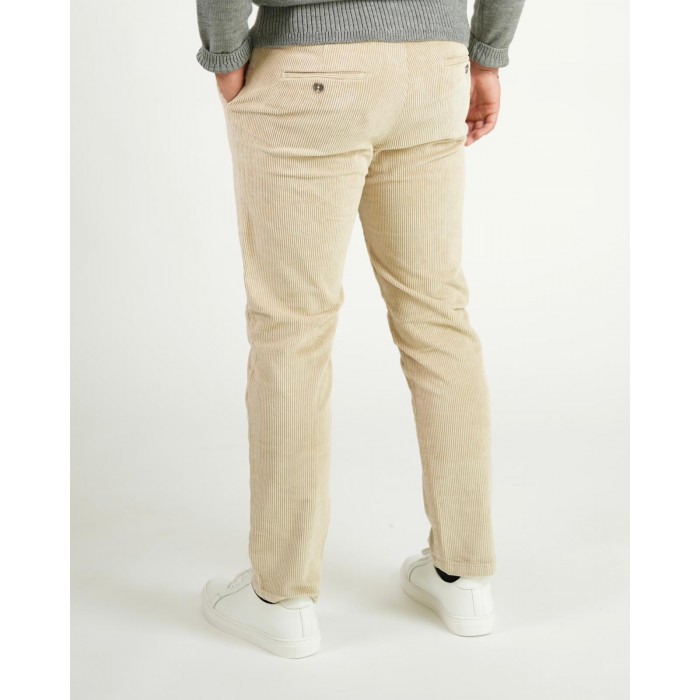 Pantalone velluto a coste - Beige