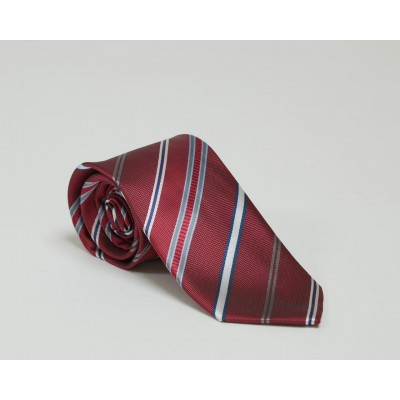 Cravatta rossa fantasia