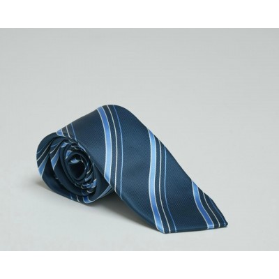 Cravatta blu fantasia