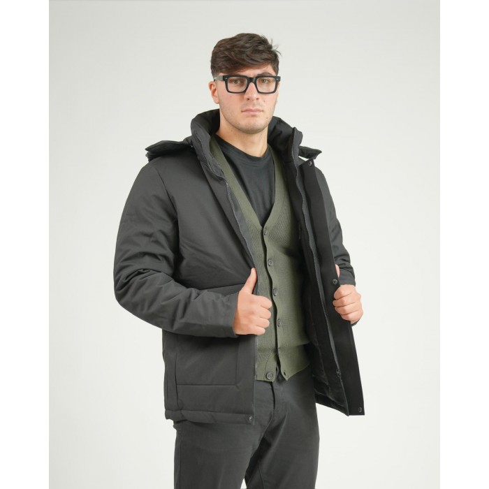 Giubbotto impermeabile - Nero