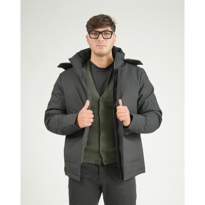 Giubbotto impermeabile - Nero