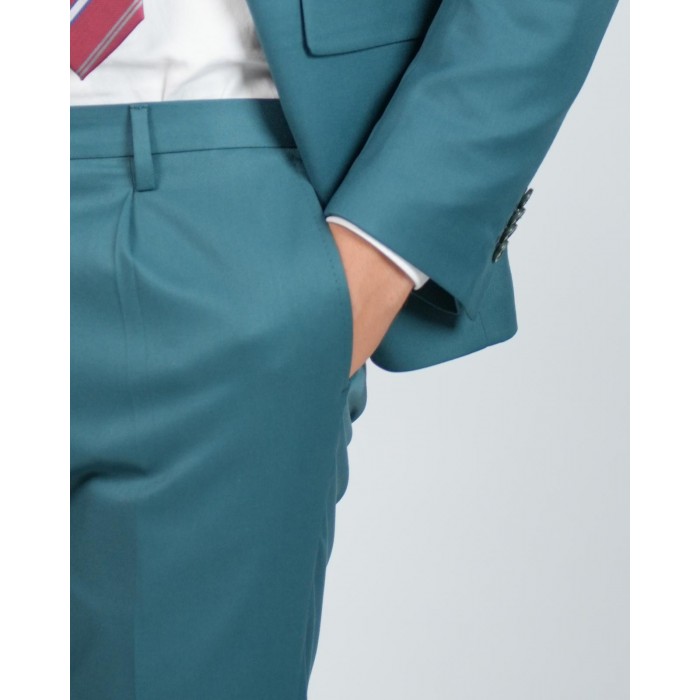 Abito monopetto - Verde petrolio