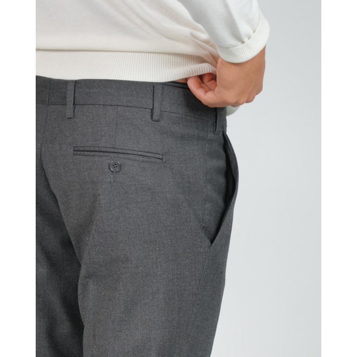 Pantalone una pince - Grigio