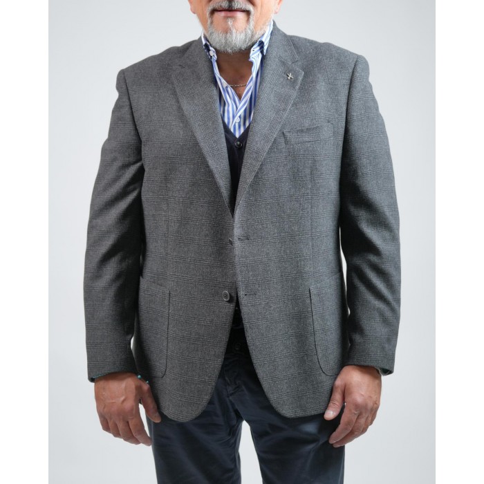 Giacca drop 4 - Grigio galles