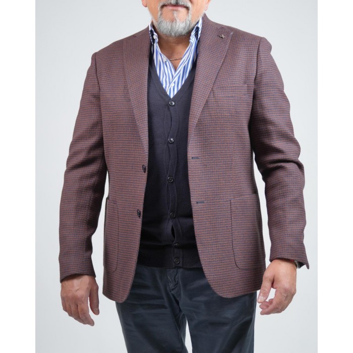 Giacca drop 4 - Pied de poule