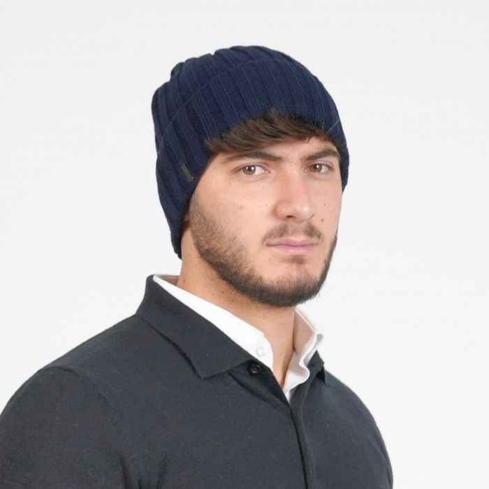 Cappello in lana - Blu
