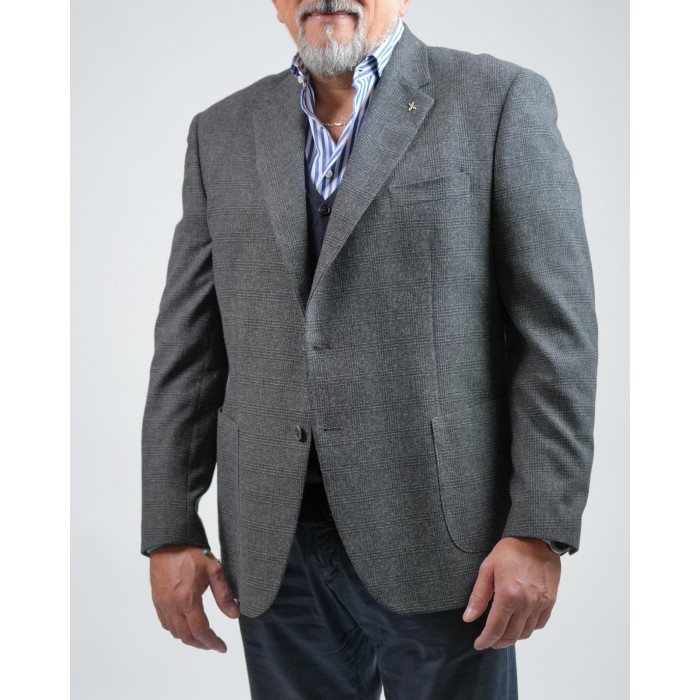 Giacca drop 4 - Grigio galles