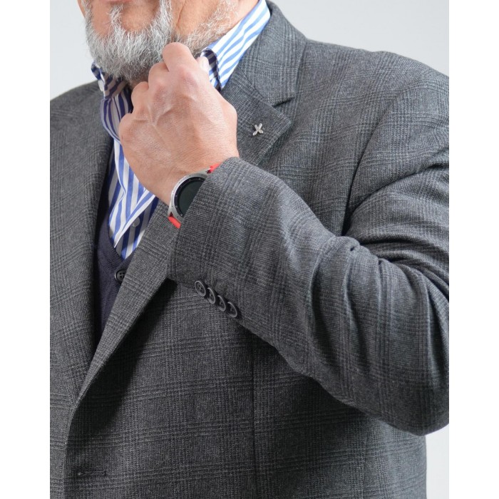 Giacca drop 4 - Grigio galles