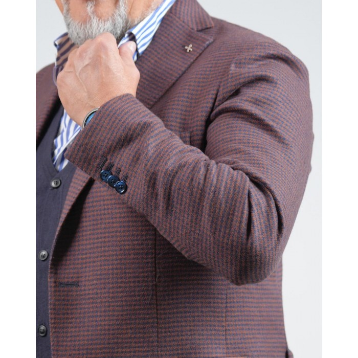 Giacca drop 4 - Pied de poule