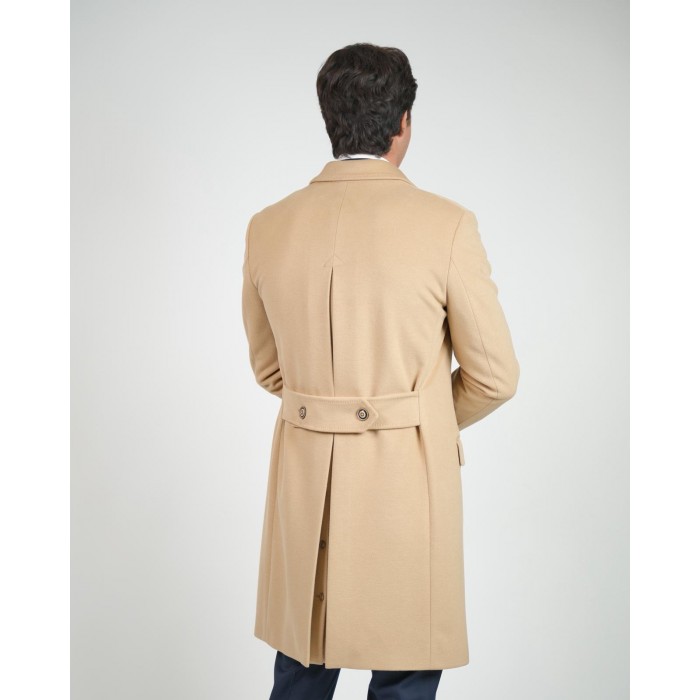 Cappotto doppio petto - Cammello