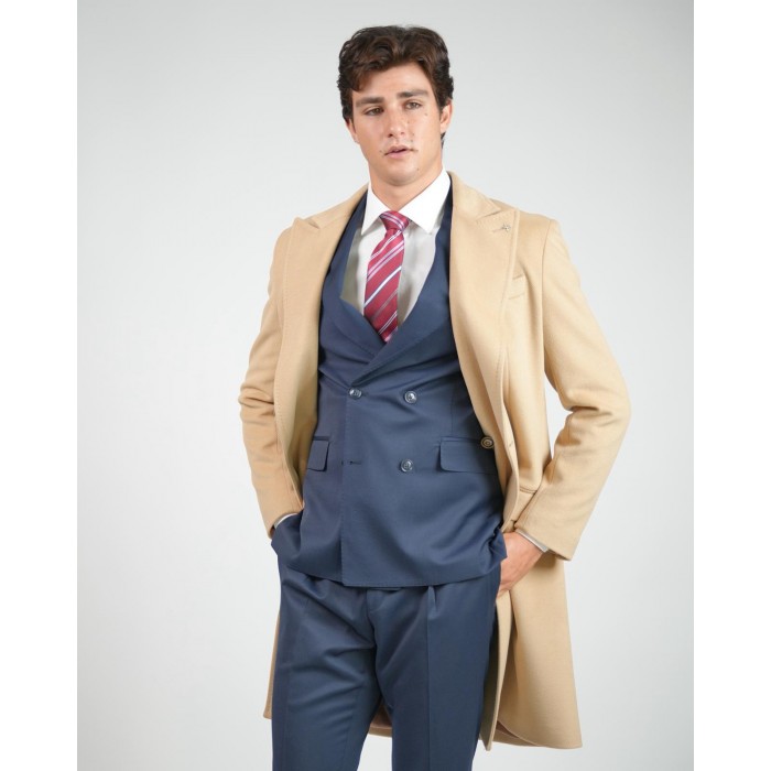 Cappotto doppio petto - Cammello