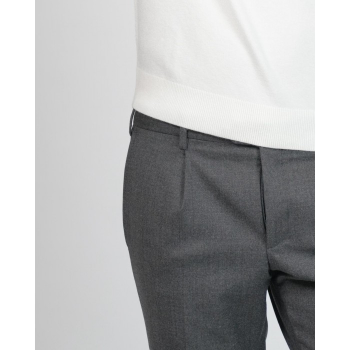 Pantalone una pince - Grigio