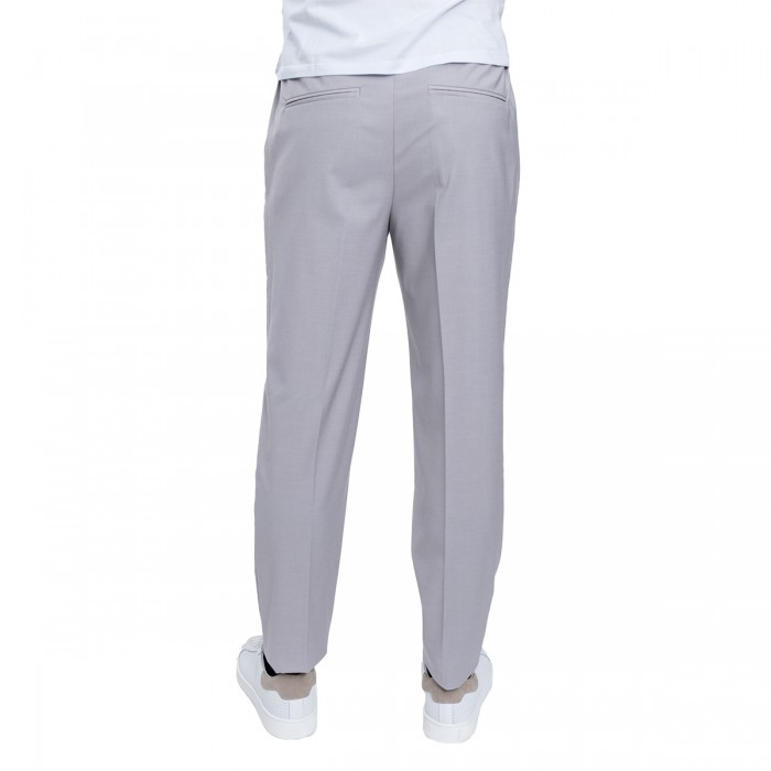 Pantalone una pince - Grigio ghiaccio