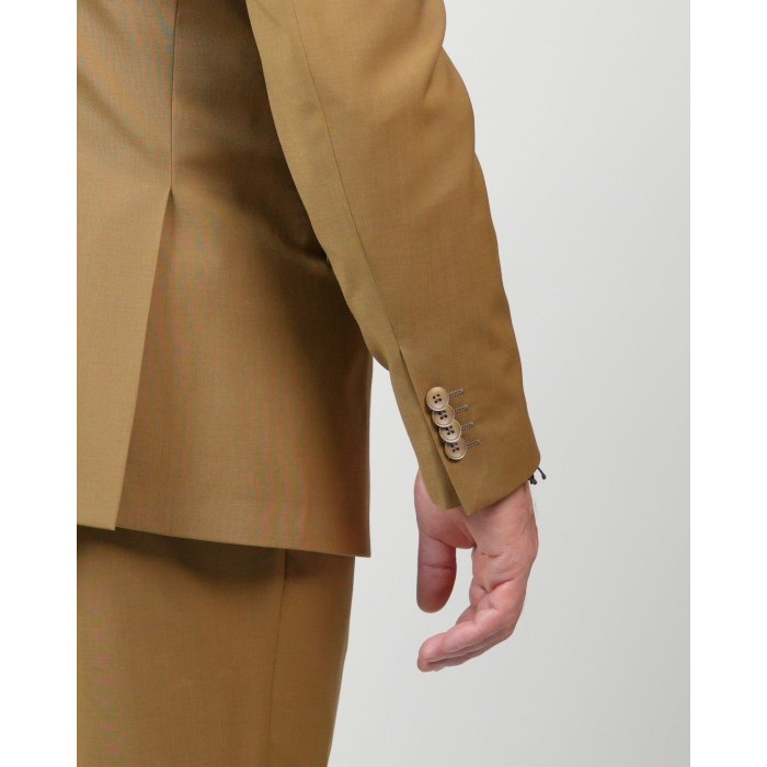 Abito monopetto cammello DROP-4