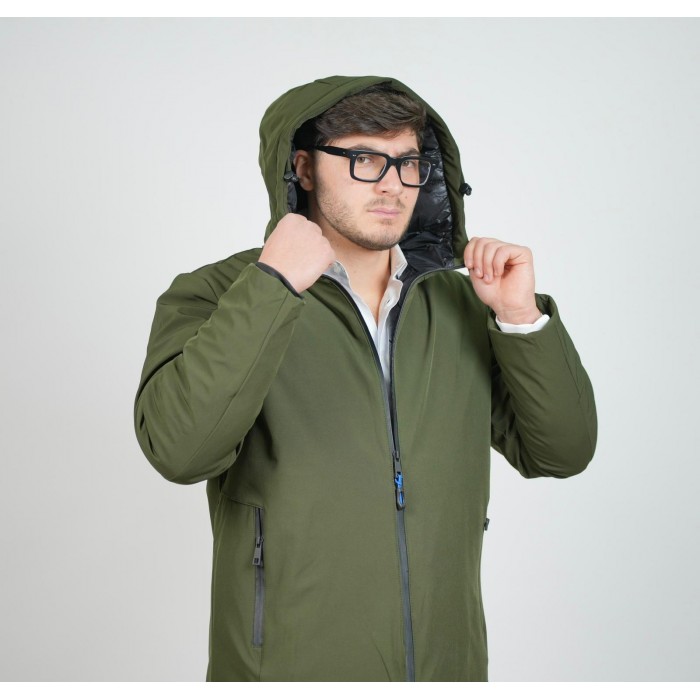 Giubbotto impermeabile - Verde