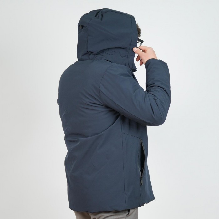 Giubbotto impermeabile - Blu chiaro