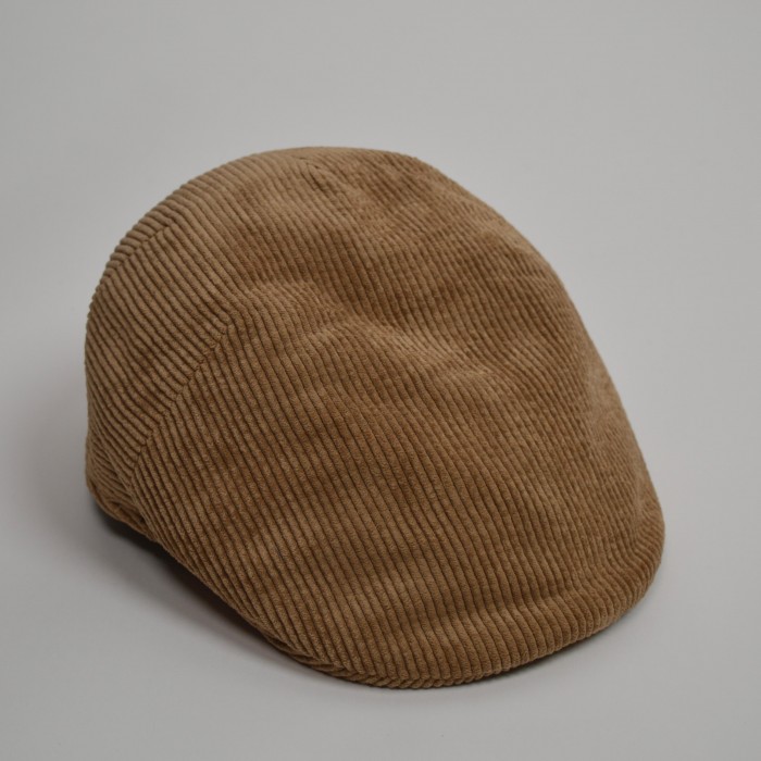 Coppola in velluto tinta unita -  Beige