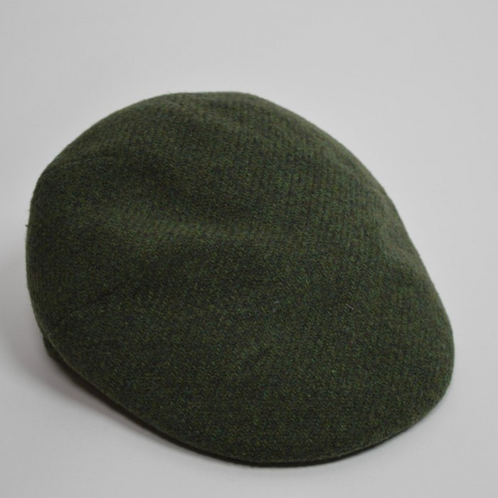Coppola in lana tinta unita -  Verde