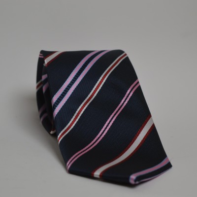 Cravatta blu fantasia...