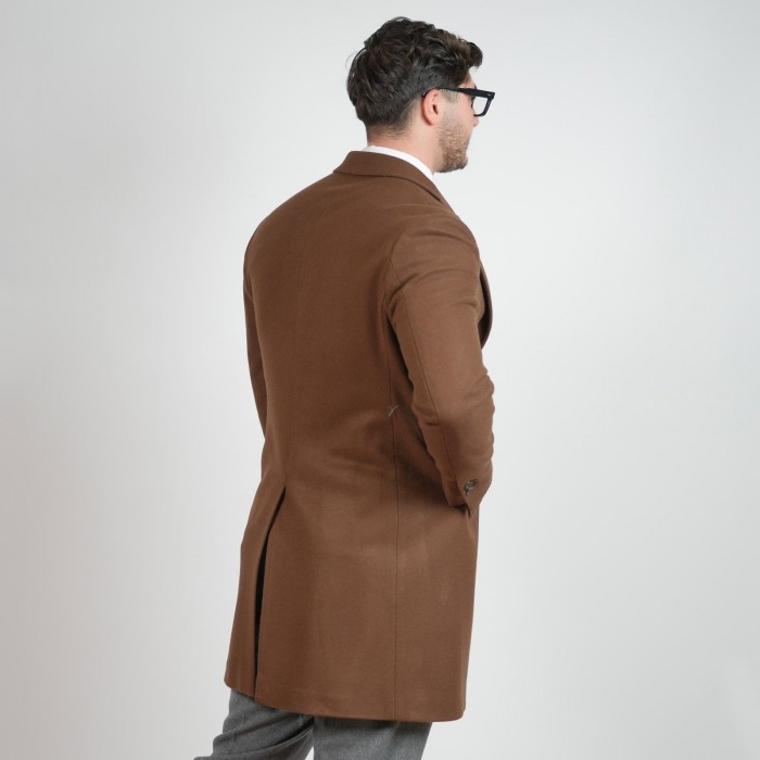Cappotto in lana e cashmere - Moro