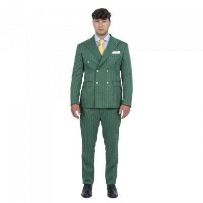 Giacca doppio petto verde... 2