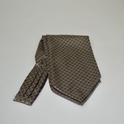 Ascot grigio fantasia