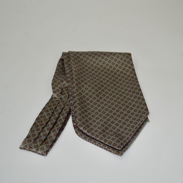 Ascot grigio fantasia