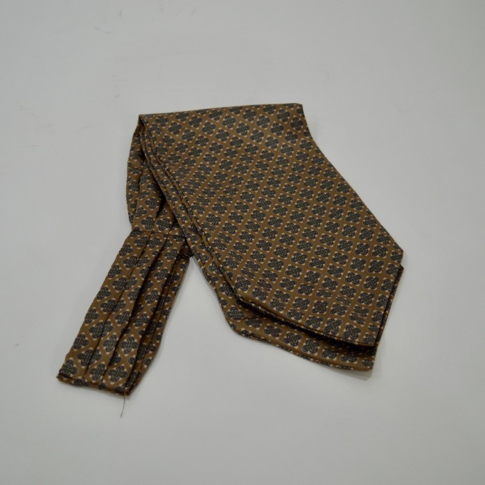 Ascot marrone fantasia