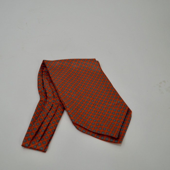 Ascot rosso fantasia