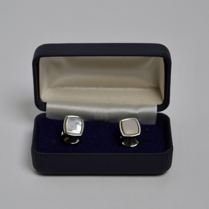 Gemelli rettangolari madreperla