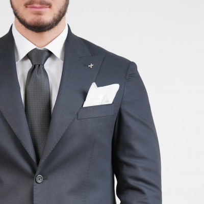 Abito monopetto nero petto... 2