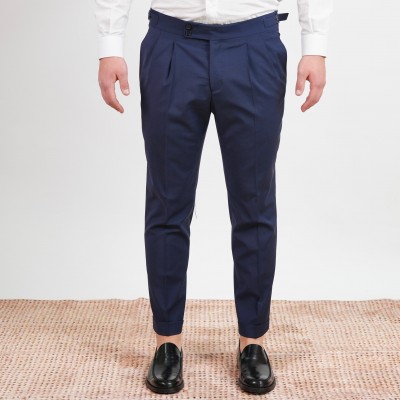 Pantalone doppia pince e...