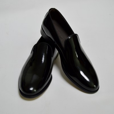 Mocassino vernice - Nero