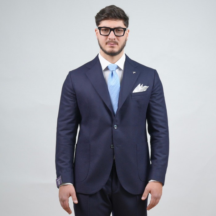Abito monopetto sartoriale - Blu