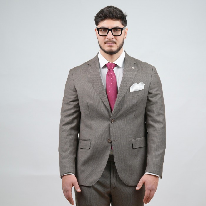 Abito monopetto pied de poule - Moro