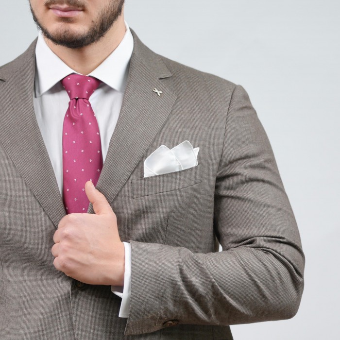 Abito monopetto pied de poule - Moro